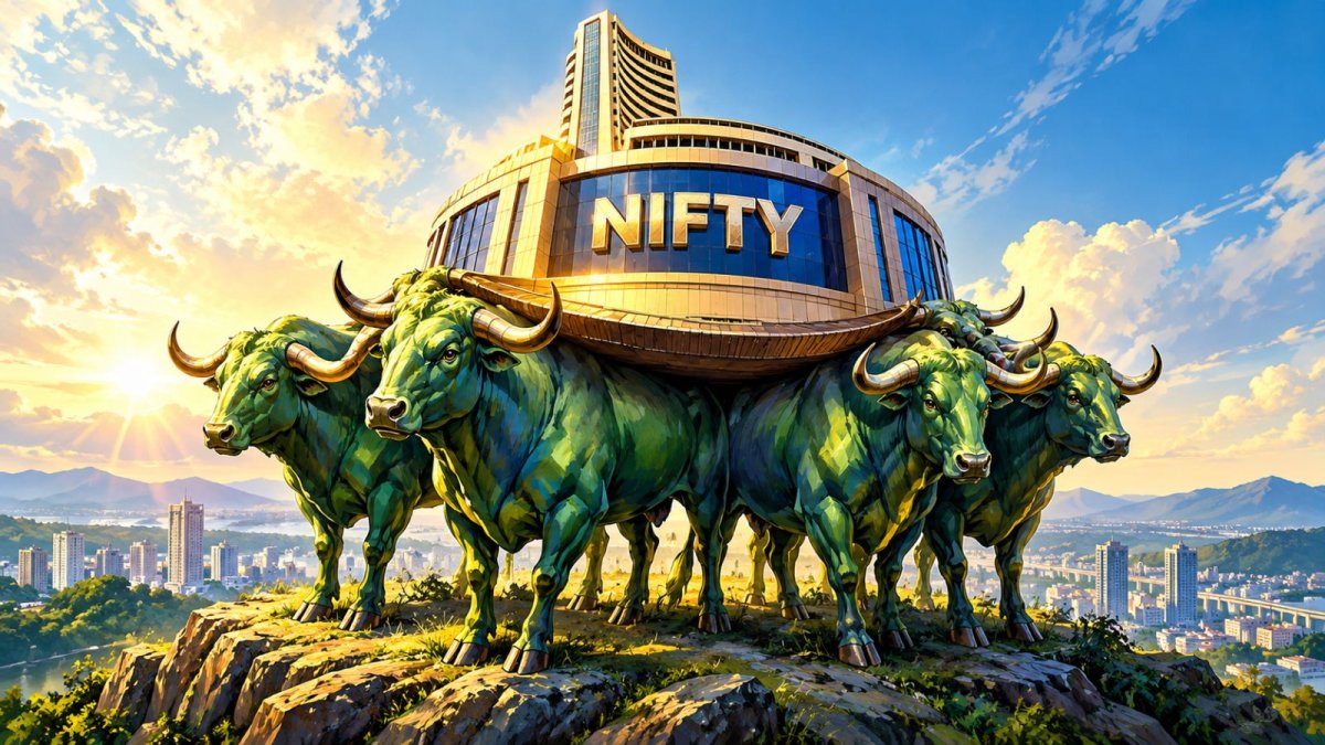Nifty Derivative Market Trend Analysis : Indian Markets Close Higher As Investors Monitor Corporate Earnings Results
