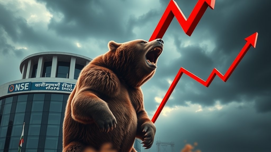 Nifty Derivative Market Trend Analysis : Indian Markets Face Pressure During Morning Trade Amid Broad Selling