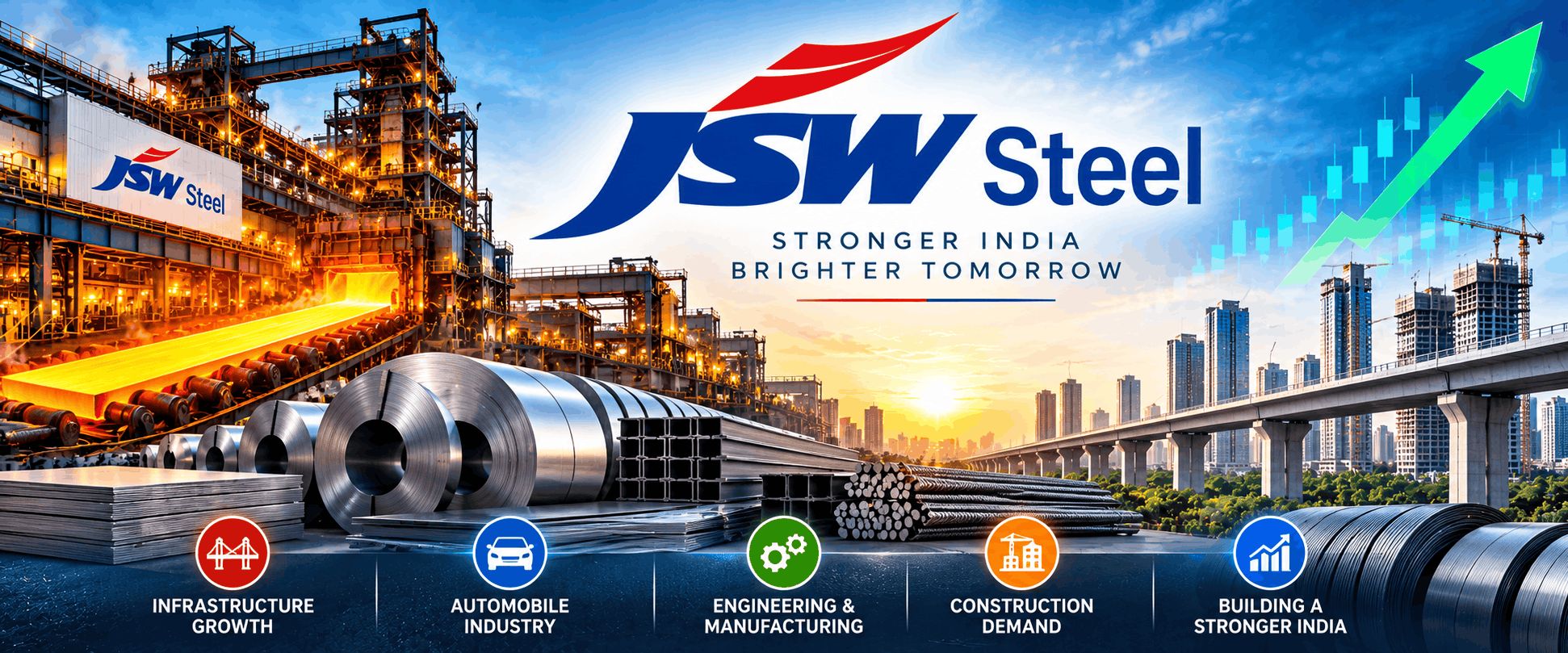 JSW STEEL Technical Analysis : Trend, Support & Resistance