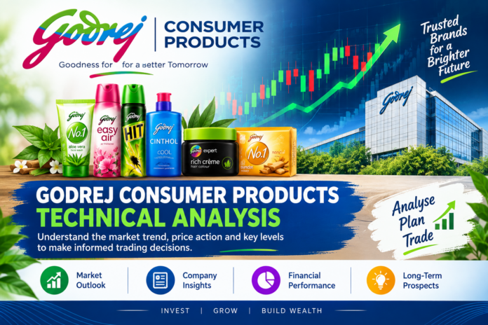 Godrej Consumer Products Technical Analysis with stock market chart and company overview